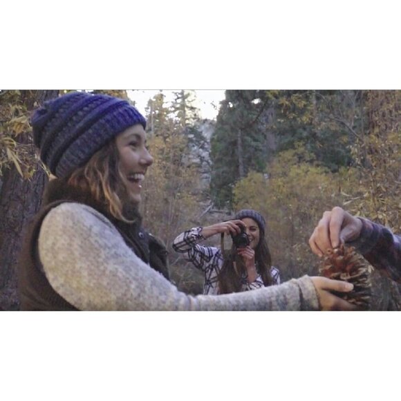 Cable Knit Slouchy Beanie - Premium Acrylic Winter Hat - Women's Warm Hat - Picture 8 of 8